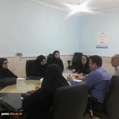 اولین جلسه مسئولین پردیس با اعضای شورای صنفی-رفاهی جدید دانشجویان