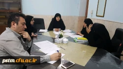 جلسه مسئولین پردیس با اعضای شورای صنفی-رفاهی دانشجویان