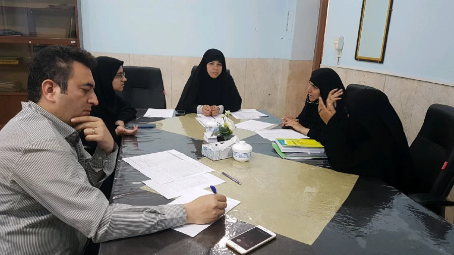 جلسه مسئولین پردیس با اعضای شورای صنفی-رفاهی دانشجویان