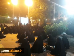 حضور دانشجویان در مراسم شب بیست ویکم ماه مبارک رمضان ؛(دومین شب قدر) و سالگرد شهیدان والا مقام عبوری