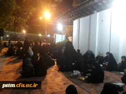 حضور دانشجویان در مراسم شب بیست ویکم ماه مبارک رمضان ؛(دومین شب قدر) و سالگرد شهیدان والا مقام عبوری