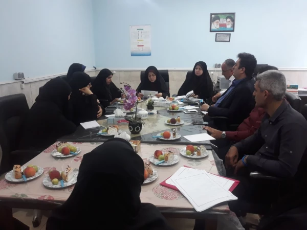 برگزاری جلسه شورای اداری پردیس