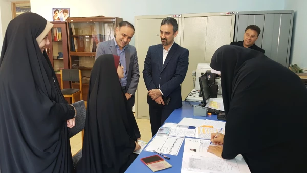 بازدید مدیریت استانی دانشگاه و معاونت پژوهش و برنامه ریزی اداره کل آموزش و پرورش استان از روند برگزاری مصاحبه چندبرابر ظرفیت پذیرفته شدگان دانشگاه فرهنگیان در آزمون سراسری 2