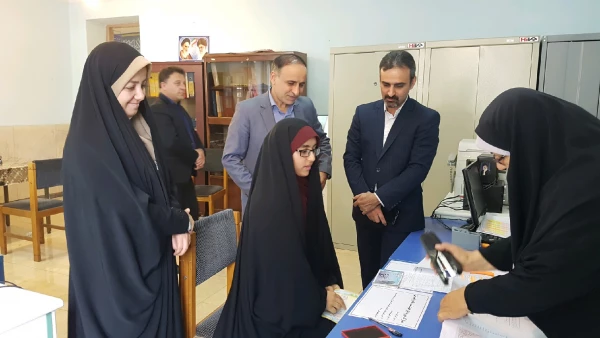 بازدید مدیریت استانی دانشگاه و معاونت پژوهش و برنامه ریزی اداره کل آموزش و پرورش استان از روند برگزاری مصاحبه چندبرابر ظرفیت پذیرفته شدگان دانشگاه فرهنگیان در آزمون سراسری 6