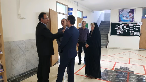 بازدید مدیریت استانی دانشگاه و معاونت پژوهش و برنامه ریزی اداره کل آموزش و پرورش استان از روند برگزاری مصاحبه چندبرابر ظرفیت پذیرفته شدگان دانشگاه فرهنگیان در آزمون سراسری 4
