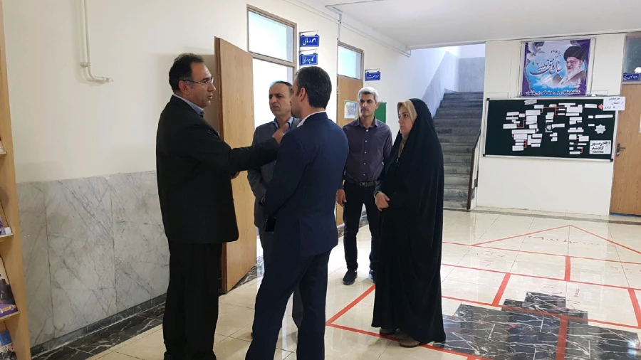 بازدید مدیریت استانی دانشگاه و معاونت پژوهش و برنامه ریزی اداره کل آموزش و پرورش استان از روند برگزاری مصاحبه چندبرابر ظرفیت پذیرفته شدگان دانشگاه فرهنگیان در آزمون سراسری 4