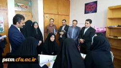 بازدید مدیرکل آموزش و پرورش استان از فرآیند مصاحبه پذیرفته شدگان چندبرابر ظرفیت دانشگاه فرهنگیان در آزمون سراسری 12