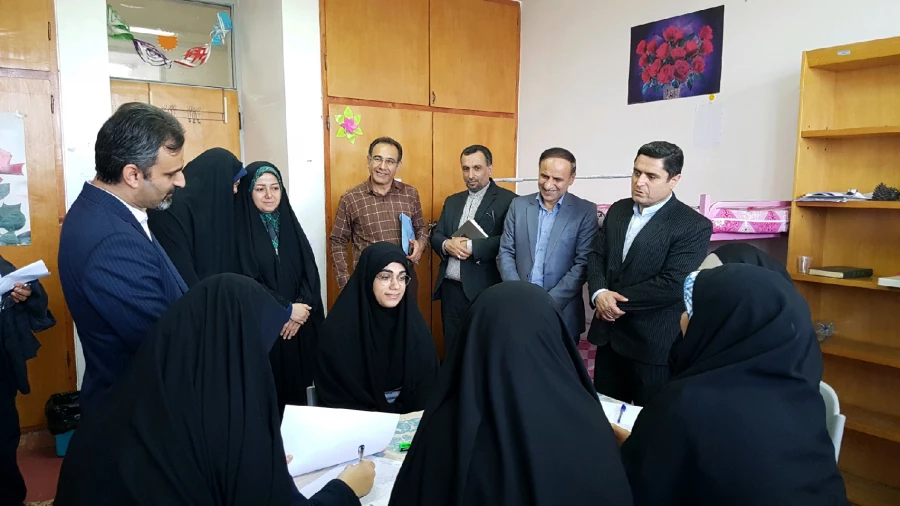 بازدید مدیرکل آموزش و پرورش استان از فرآیند مصاحبه پذیرفته شدگان چندبرابر ظرفیت دانشگاه فرهنگیان در آزمون سراسری 12