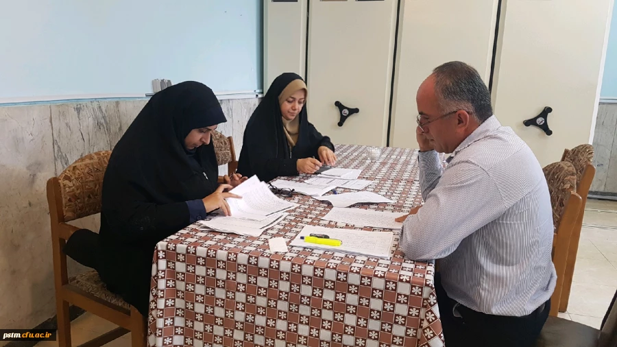 برگزاری نشست حوزه آموزش جهت برنامه ریزی در خصوص ثبت نام از پذیرفته شدگان نهایی آزمون سراسری 1398 پردیس خواهران و مراکز تابعه 2