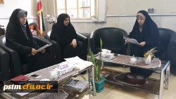 نشست صمیمی سرپرست پردیس با نماینده جمعیت هلال احمر شهرستان ساری