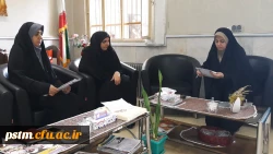 نشست صمیمی سرپرست پردیس با نماینده جمعیت هلال احمر شهرستان ساری