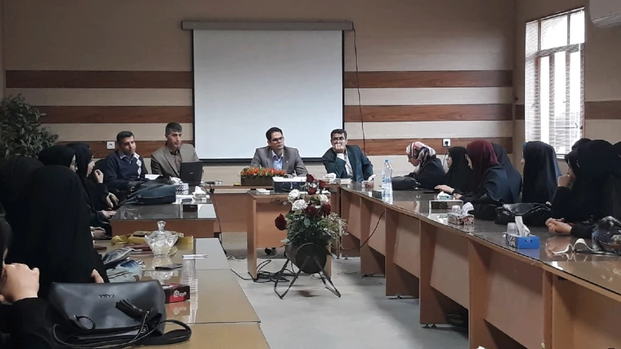 بازدید ادواری مسئول نظارت و ارزیابی مدیریت امور پردیس های استان از پردیس