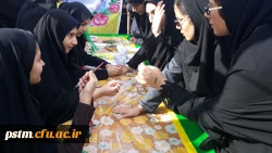 برپایی غرفه فرهنگی دانشگاه در محل تجمع راهپیمایان 13 آبان شهرستان ساری 5