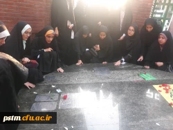 حضور دانشجومعلمان پردیس فاطمه الزهرا( س) ساری در اجتماع بزرگ بیعت با امام عصر( عج ) در محوطه امام زاده یحیی ساری