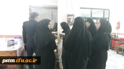 بازدید کارشناسان شبکه بهداشت از پردیس