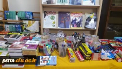 برگزاری نمایشگاه کتاب و لوازم التحریر به مناسبت هفته کتاب و کتابخوانی در پردیس