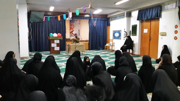 برگزاری مراسم گرامیداشت هفته بسیج در  نمارخانه پردیس 