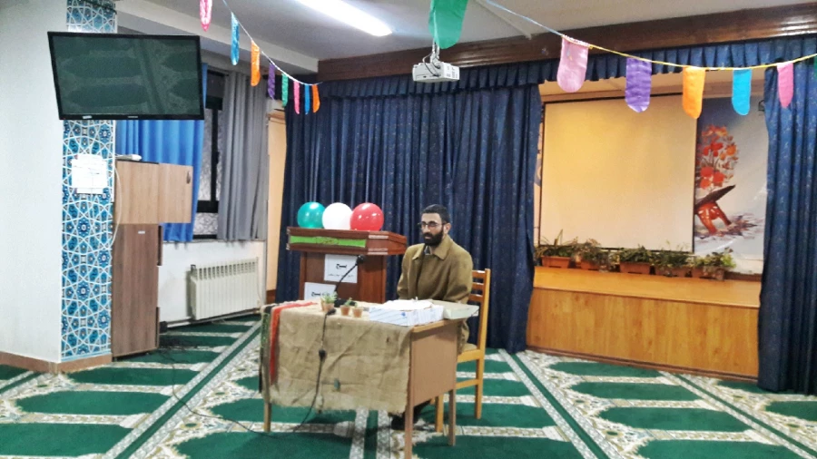 برگزاری مراسم گرامیداشت هفته بسیج در  نمارخانه پردیس 