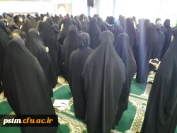 برگزاری مراسم گرامیداشت هفته بسیج در  نمارخانه پردیس 