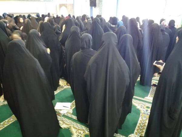 برگزاری مراسم گرامیداشت هفته بسیج در  نمارخانه پردیس 