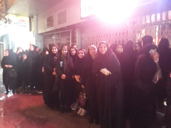 حضور دانشجو معلمان در اکران فیلم سینمایی در سینما سپهر ساری