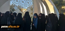 حضور دانشجویان، اساتید و کارکنان پردیس فاطمه الزهرا (س) ساری در مزار شهدای گمنام به مناسبت هفته بسیج