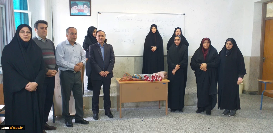 حضور رئیس دانشگاه فرهنگیان مازندران و مسئولان پردیس در کلاس های آموزشی به مناسبت روز دانش