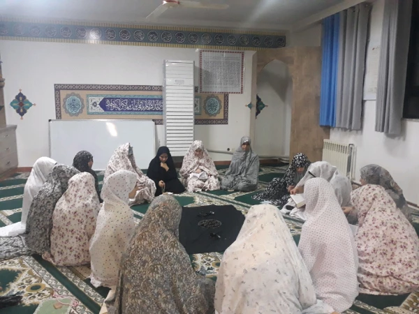 برگزاری مراسم عزاداری حضرت معصومه (س) در سرای دانشجویی پردیس