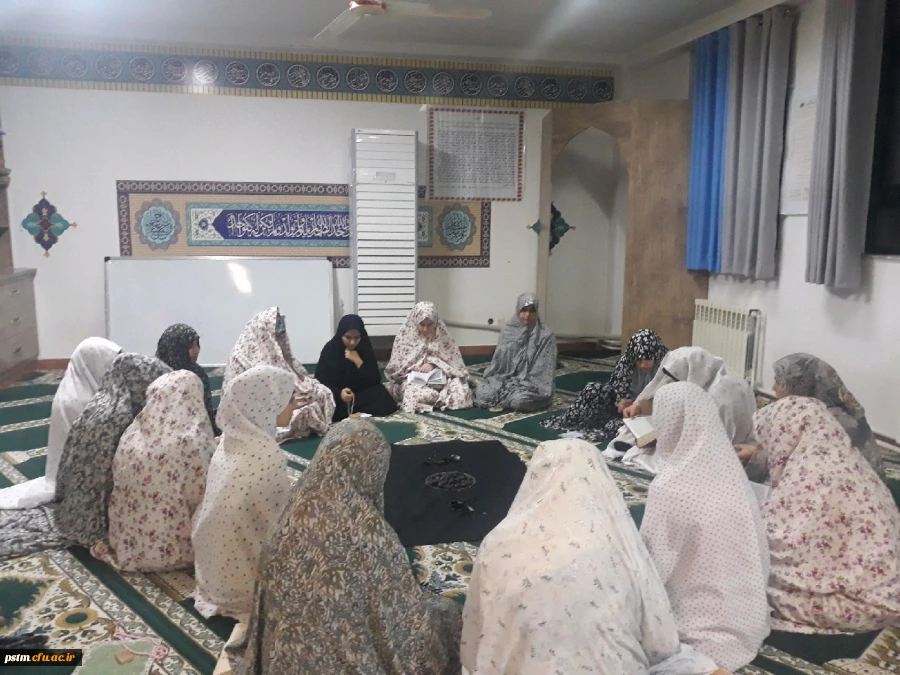 برگزاری مراسم عزاداری حضرت معصومه (س) در سرای دانشجویی پردیس