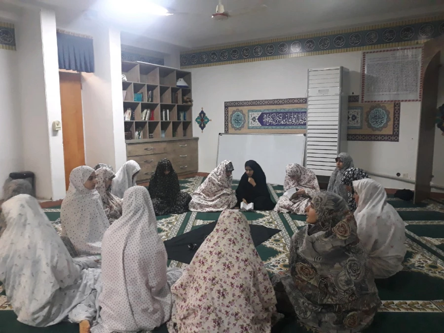 برگزاری مراسم عزاداری حضرت معصومه (س) در سرای دانشجویی پردیس