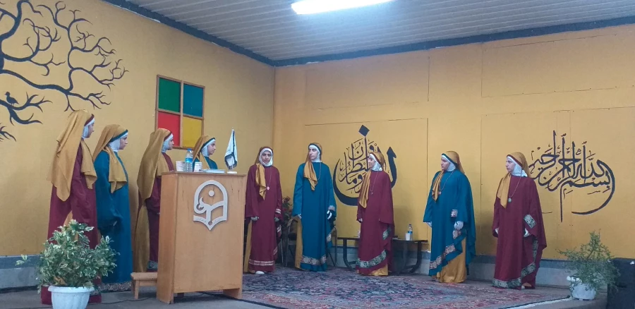 حضور دانشجو معلمان پردیس در مراسم جشن روز دانشجو مرکز بیت الهدی آمل