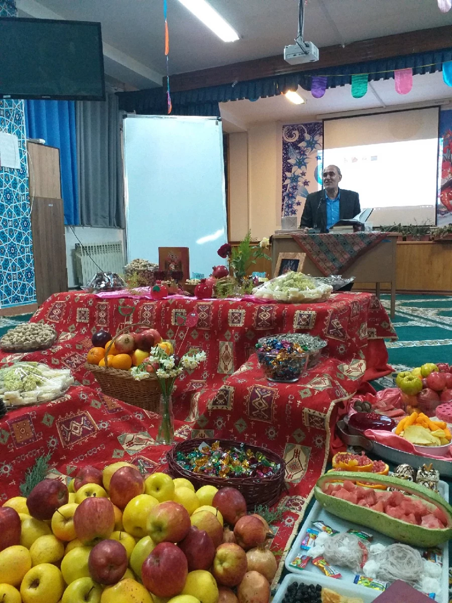 برگزاری مراسم شب یلدا در نمازخانه پردیس