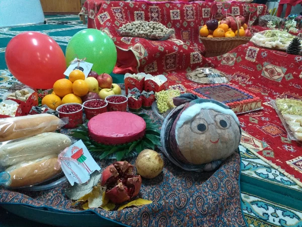 برگزاری مراسم شب یلدا در نمازخانه پردیس