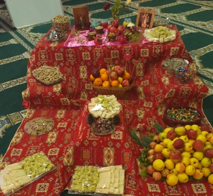 برگزاری مراسم شب یلدا در نمازخانه پردیس