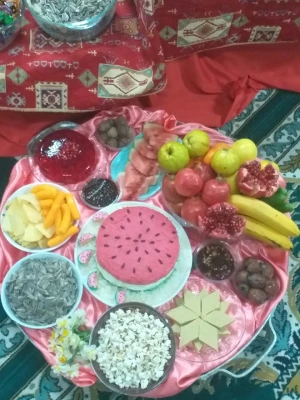 برگزاری مراسم شب یلدا در نمازخانه پردیس