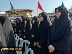 حضور دانشجومعلمان و کارکنان پردیس فاطمه الزهراء (س) ساری در راهپیمایی حماسه 9 دی ، روز بصیرت و میثاق امت با ولایت