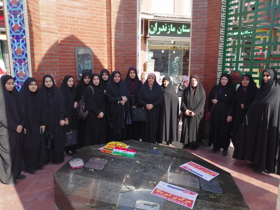 حضور دانشجومعلمان و کارکنان پردیس فاطمه الزهراء (س) ساری در راهپیمایی حماسه 9 دی ، روز بصیرت و میثاق امت با ولایت