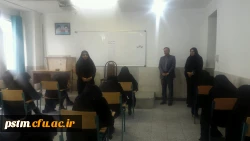 بازدید رییس دانشگاه فرهنگیان مازندران از جلسه امتحان نیمسال اول سال تحصیلی 99-1398 پردیس