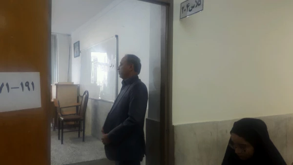 بازدید رییس دانشگاه فرهنگیان مازندران از جلسه امتحان نیمسال اول سال تحصیلی 99-1398 پردیس