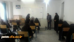 بازدید رییس دانشگاه فرهنگیان مازندران از جلسه امتحان نیمسال اول سال تحصیلی 99-1398 پردیس