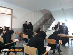 بازدید مسئول نظارت دانشگاه فرهنگیان مازندران از امتحانات نیمسال اول سال تحصیلی 99-1398 پردیس