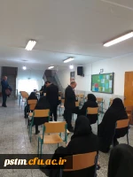 بازدید مسئول نظارت دانشگاه فرهنگیان مازندران از امتحانات نیمسال اول سال تحصیلی 99-1398 پردیس