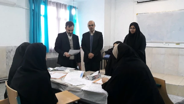 بازدید مسئولان اداره کل آموزش و پرورش استان از فرآیند مصاحبه از معرفی شدگان چند برابر ظرفیت آزمون استخدامی آموزش و پرور