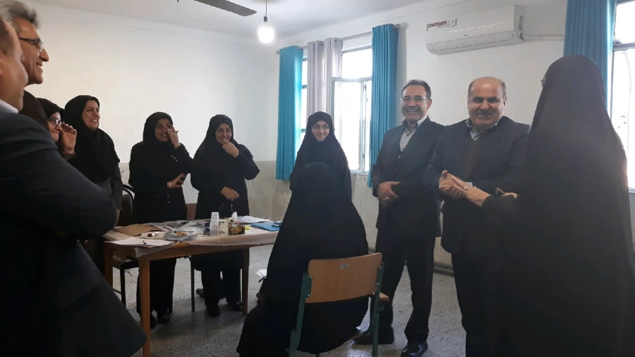 بازدید مسئولان اداره کل آموزش و پرورش استان از فرآیند مصاحبه از معرفی شدگان چند برابر ظرفیت آزمون استخدامی آموزش و پرور