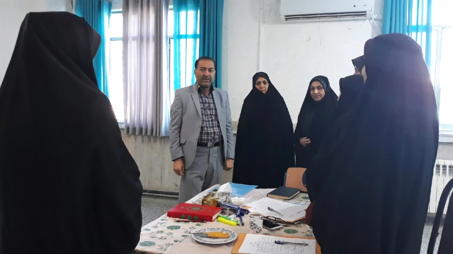 بازدید مسئولان اداره کل آموزش و پرورش استان از فرآیند مصاحبه از معرفی شدگان چند برابر ظرفیت آزمون استخدامی آموزش و پرور