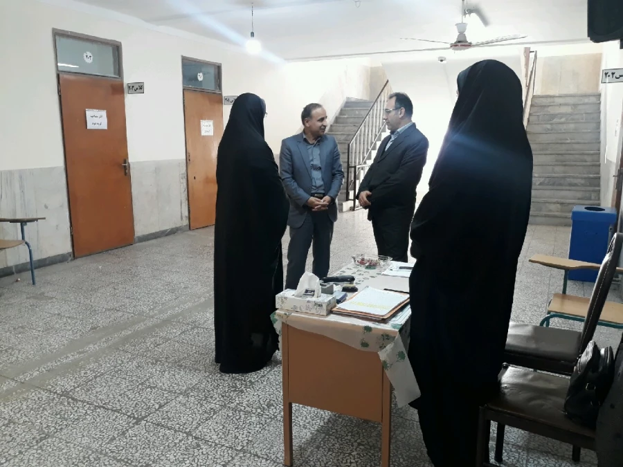 بازدید جناب آقای دکتر اسلامی راد، رئیس دانشگاه فرهنگیان استان مازندران از مصاحبه معرفی شدگان چندبرابر ظرفیت آزمون استخدامی آموزش و پرورش