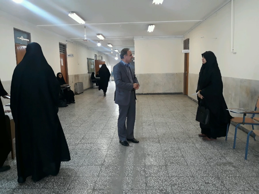 بازدید جناب آقای دکتر اسلامی راد، رئیس دانشگاه فرهنگیان استان مازندران از مصاحبه معرفی شدگان چندبرابر ظرفیت آزمون استخدامی آموزش و پرورش