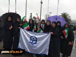 حضور دانشجویان و کارکنان پردیس در راهپیمایی 22 بهمن سال 1398 به روایت تصویر 2