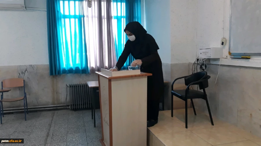 اجرای طرح ضدعفونی  و میکروب زدایی پردیس در جهت پیشگیری از ویروس کرونا 2