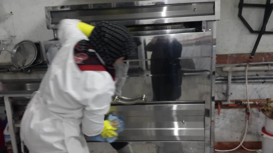 اجرای طرح ضدعفونی  و میکروب زدایی پردیس در جهت پیشگیری از ویروس کرونا 10